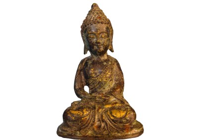 Buddha aus Metall, China