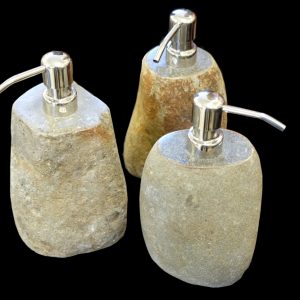 Seifenspender aus Stein