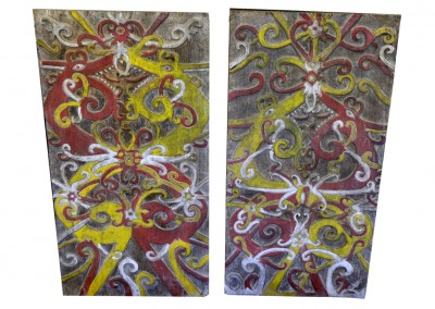Drachenreliefs, Borneo (Kalimantan)