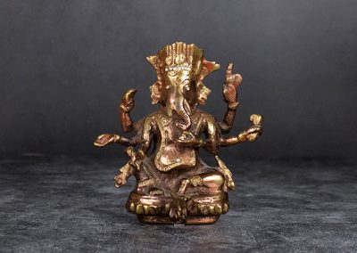 Ganesha, feuervergoldet