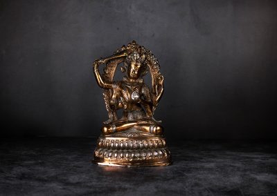 Shiva, feuervergoldet