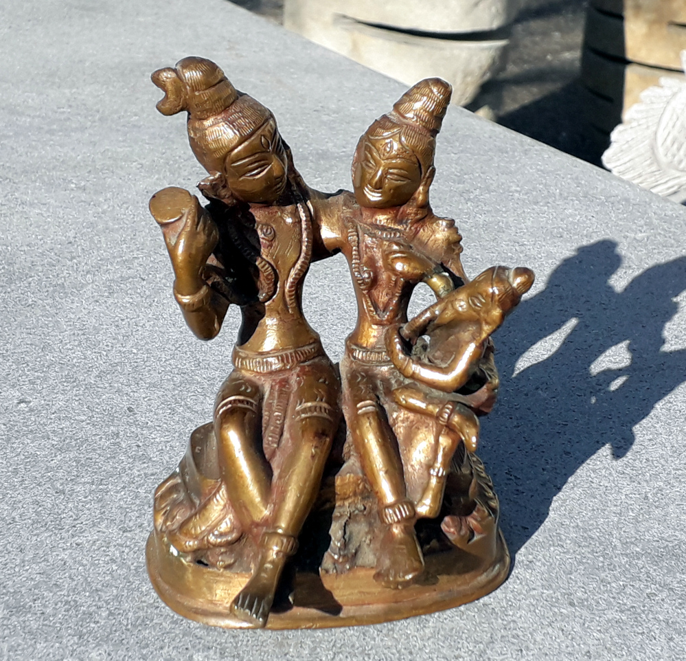 shiva mit paravati und ganesha