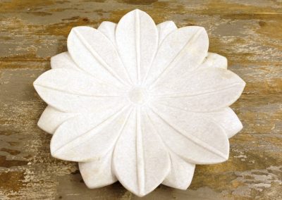 Lotusschale Marmor