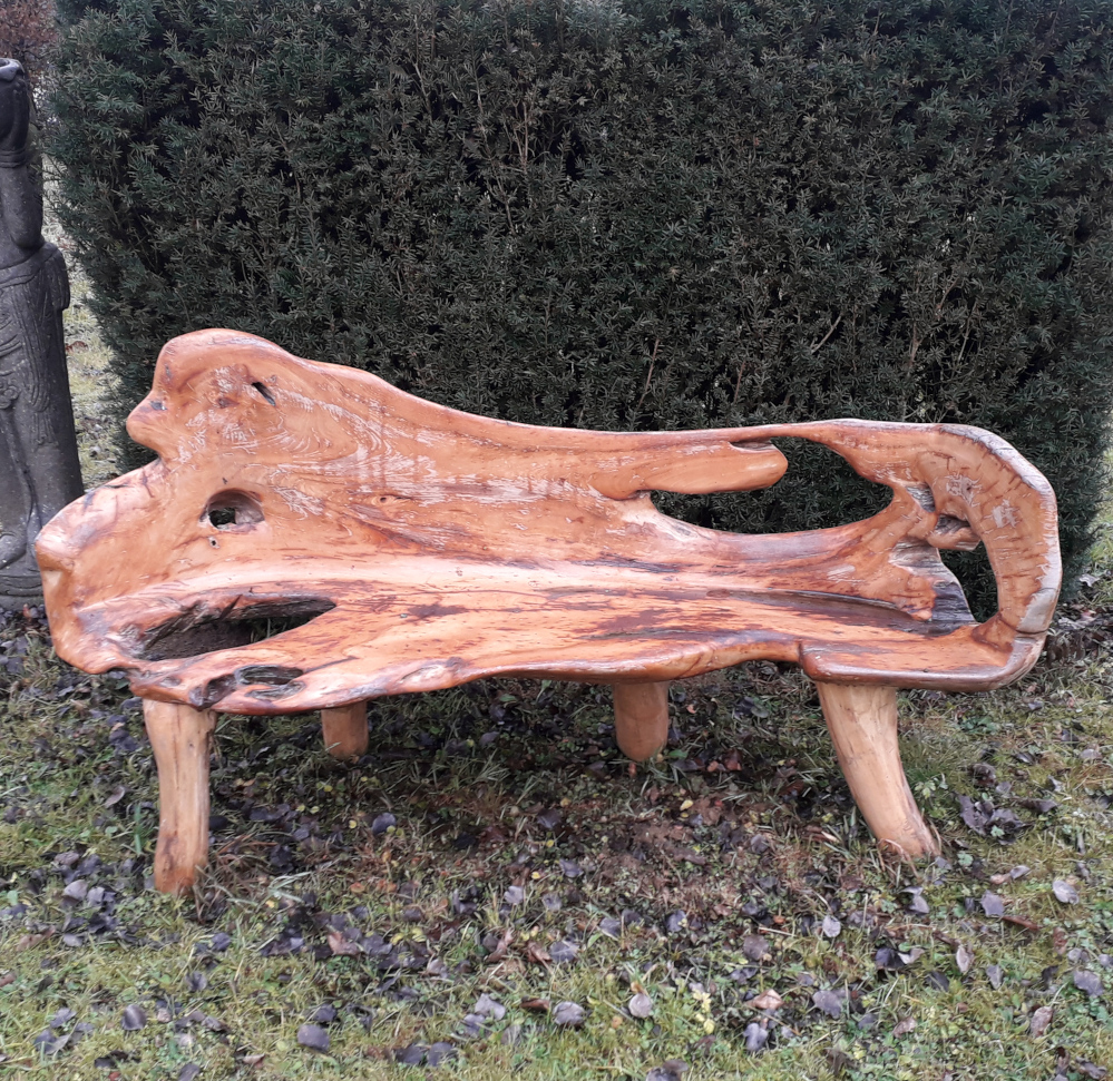 gartenbank aus teakholz