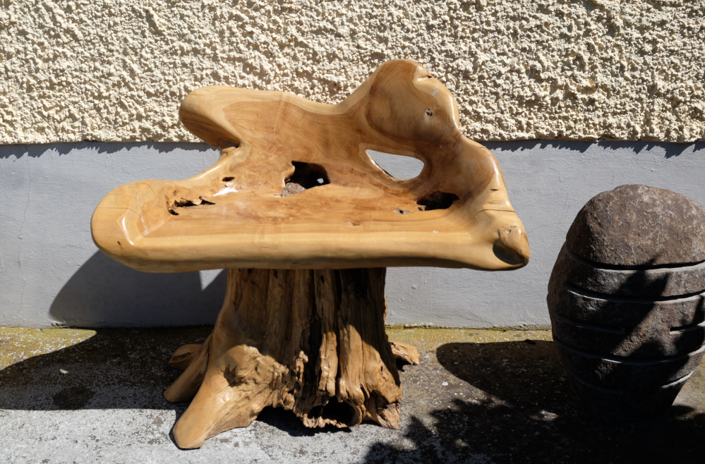 sessel aus teakholz