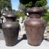 prunkvasen aus bronze