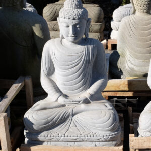 grosser buddha aus frostsicherem stein