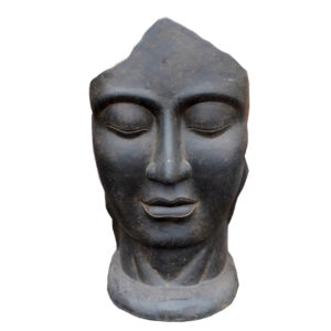 Gesicht aus Steinguss