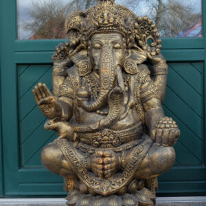 Ganesha mit goldener Patina
