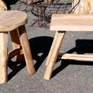 Hocker Teakholz