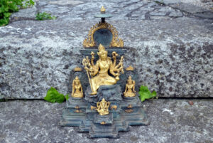 shiva buddha ganesha vergoldet antik sammlerstück