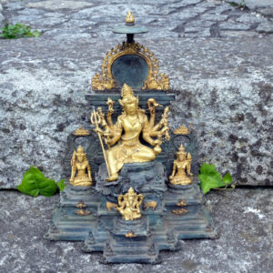 shiva buddha ganesha vergoldet antik sammlerstück