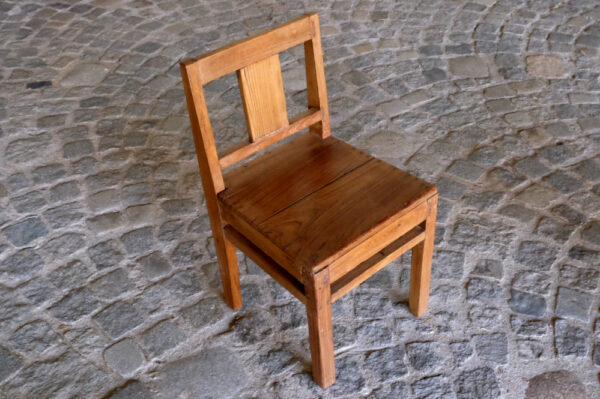 Kinder-Sessel aus altem Teak-Holz