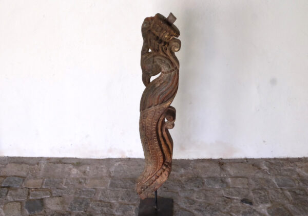 Antike Skulptur eines Pfaus