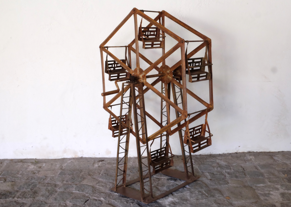 Riesenrad Spielzeug Alt