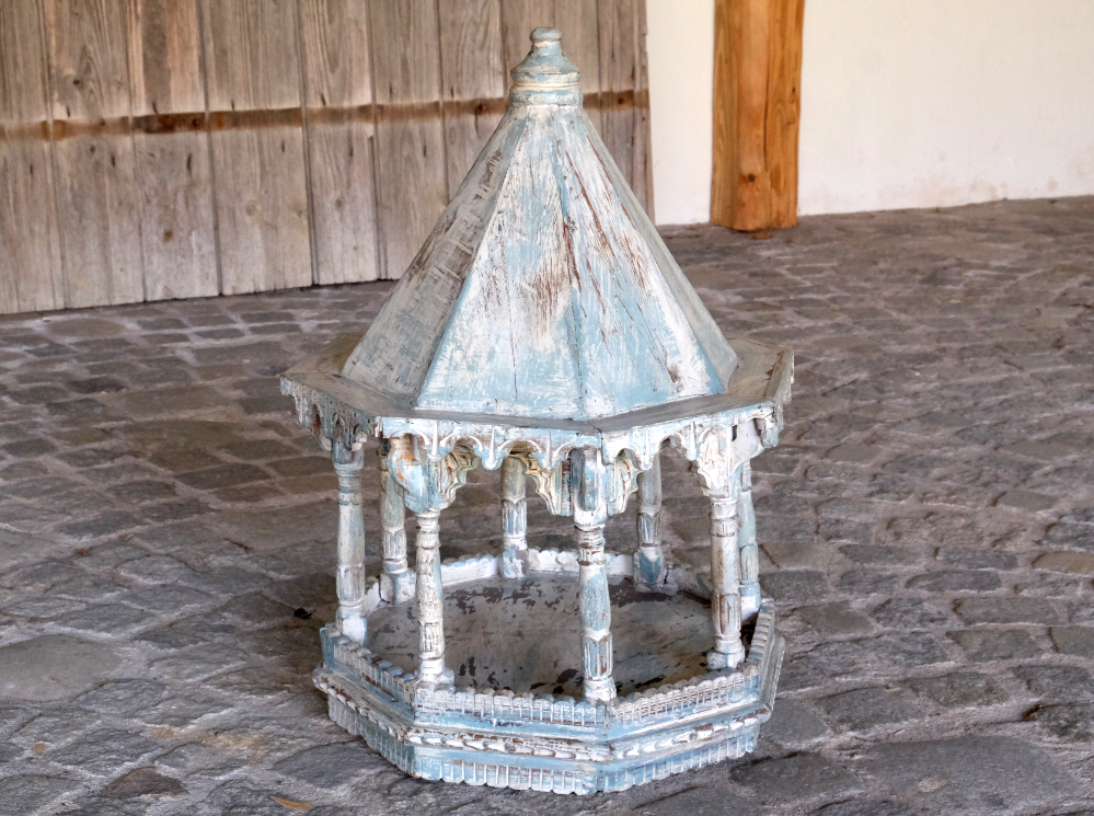 Hausaltar Pavillon Hellblau