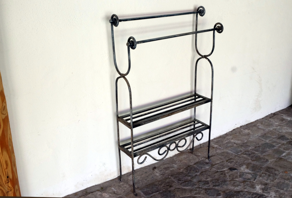 Garderobe und Schuhregal Eisen 71x25x108