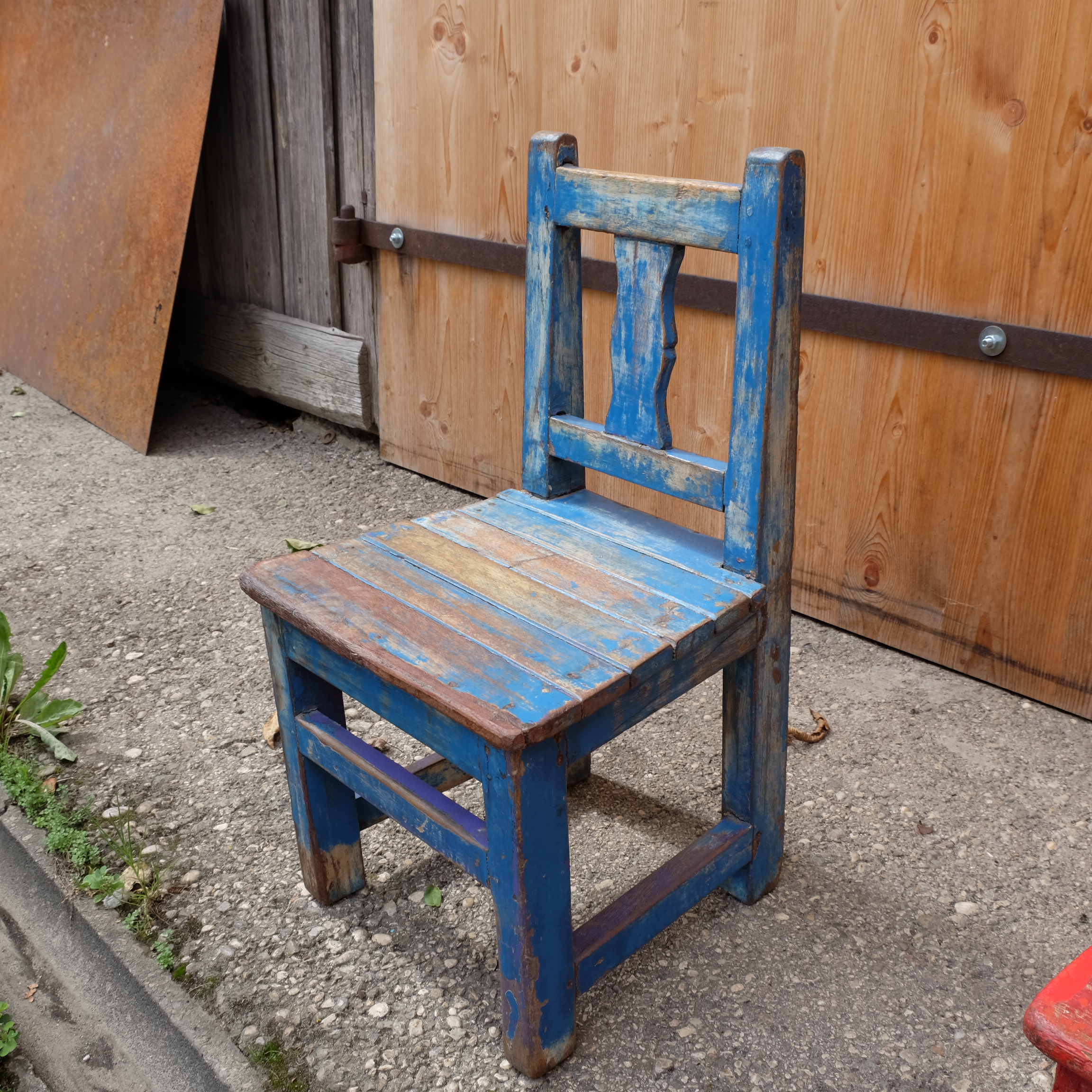 Kindersessel Blau