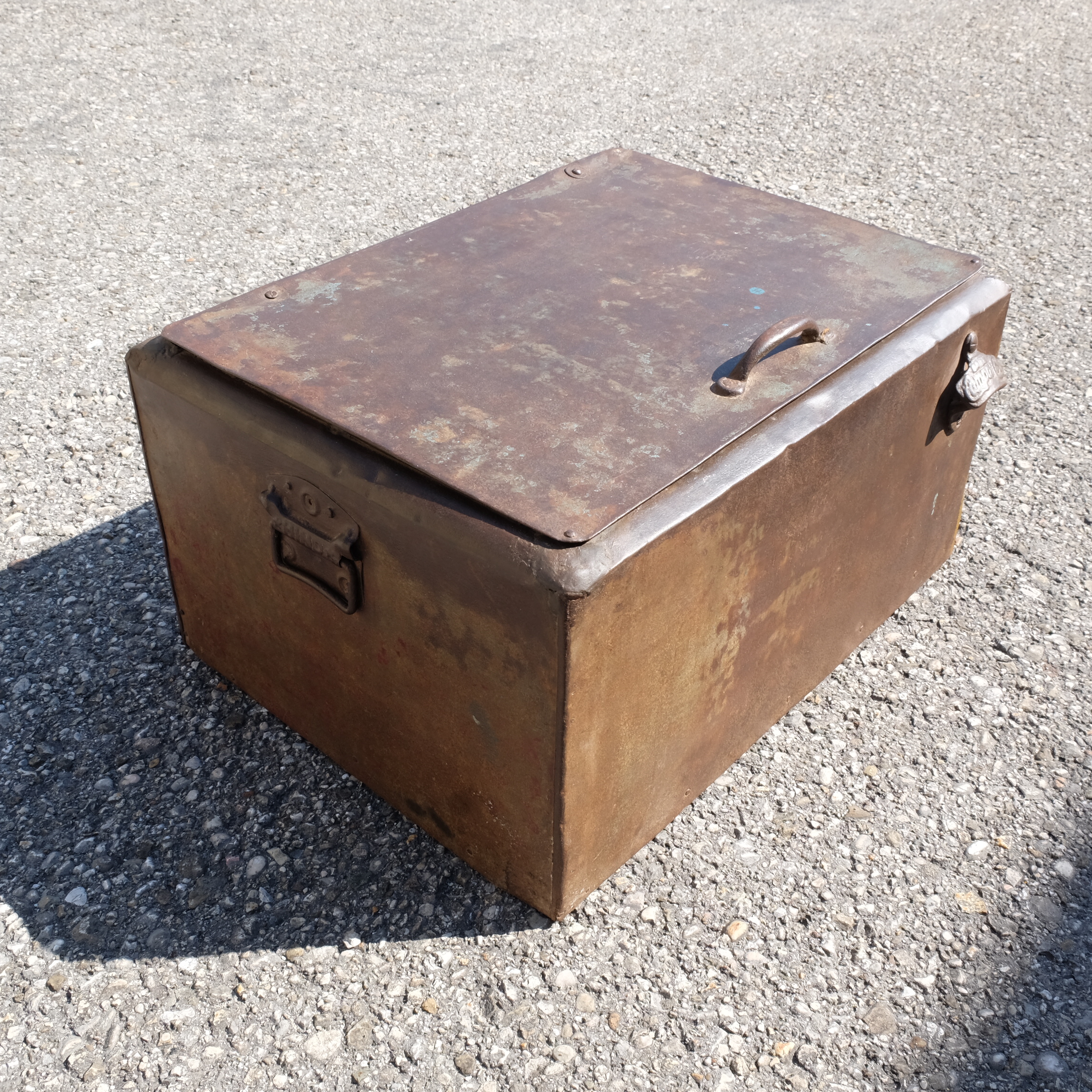 Alte Kühlkiste Coca-Cola