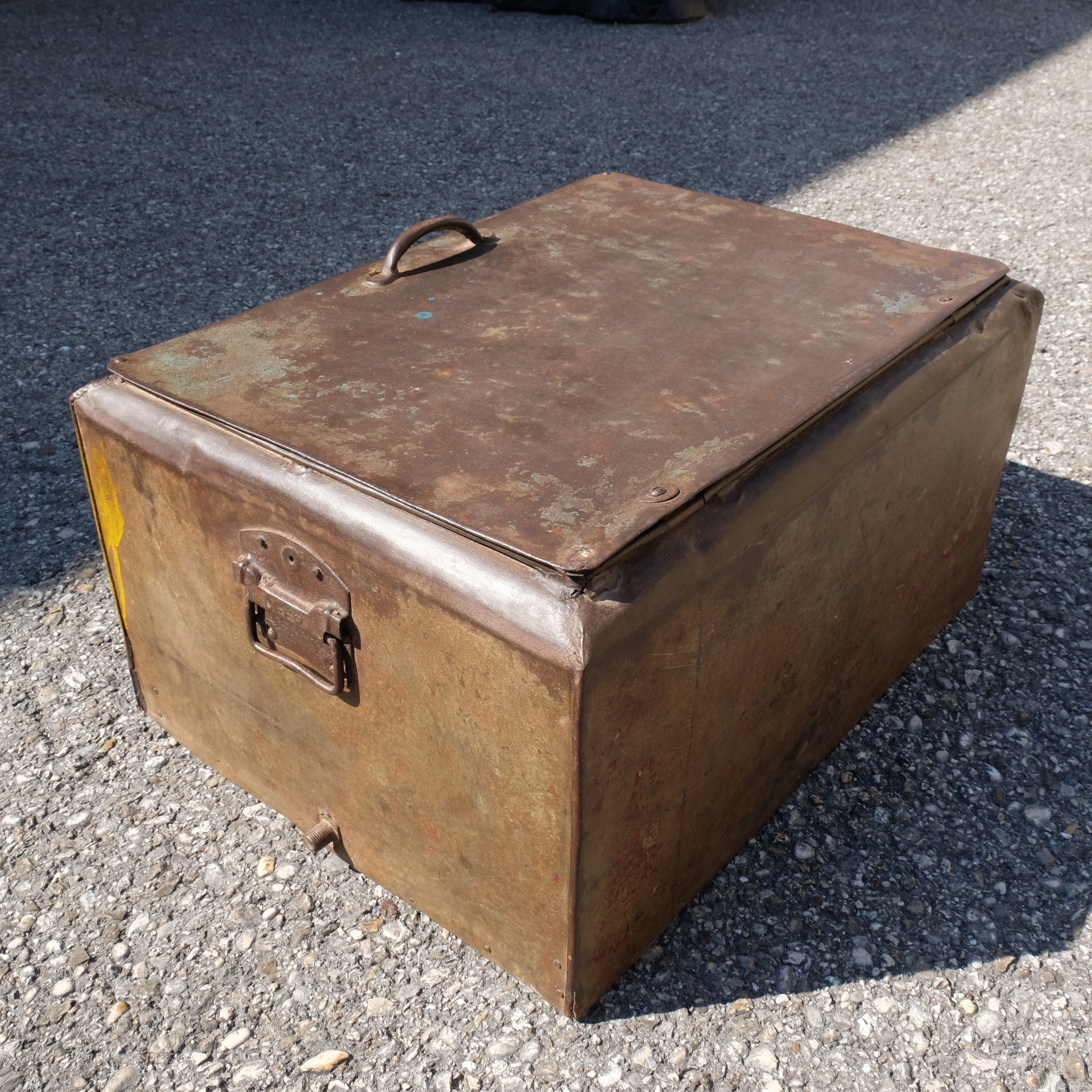 Alte Kühlkiste Coca-Cola