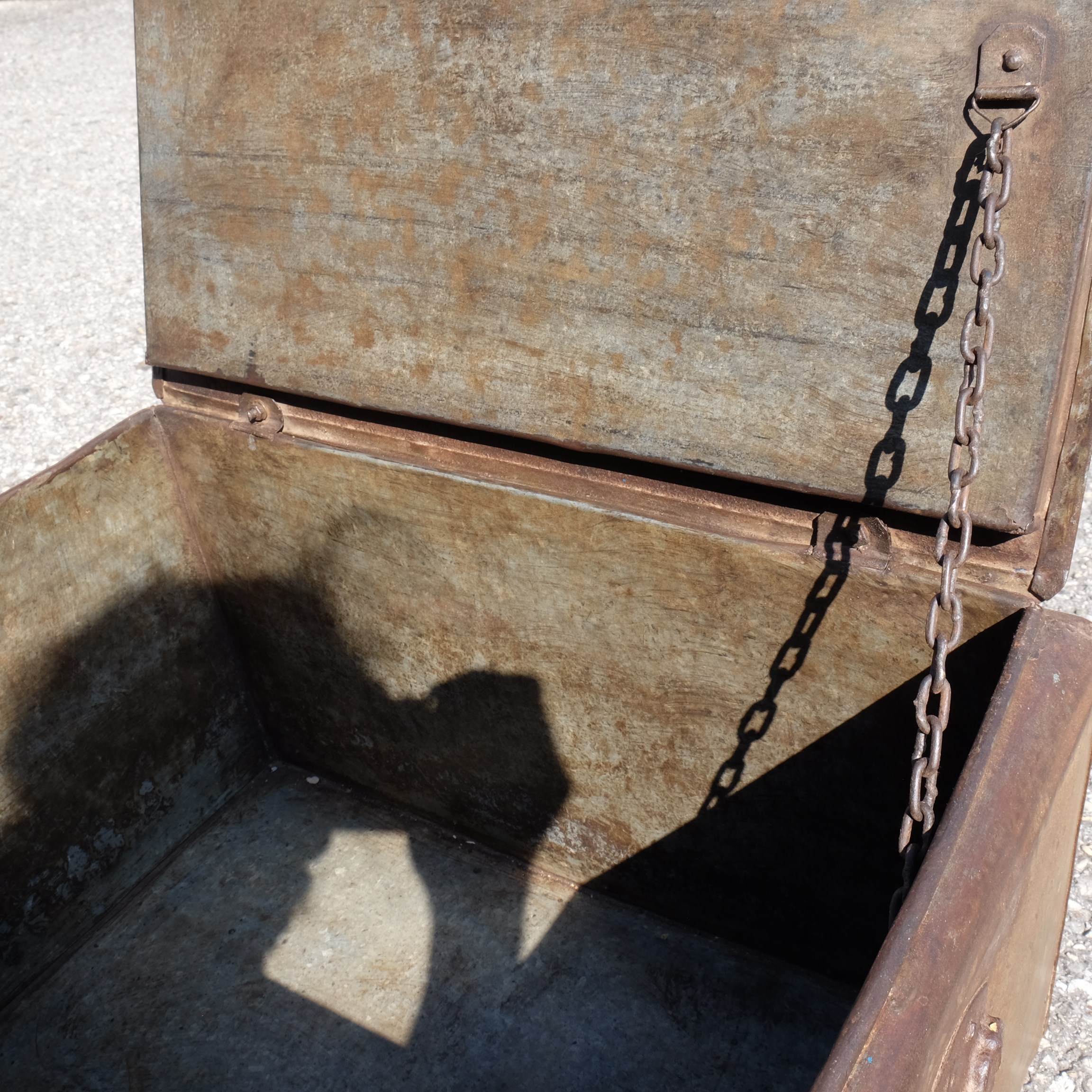 Alte Kühlkiste Coca-Cola