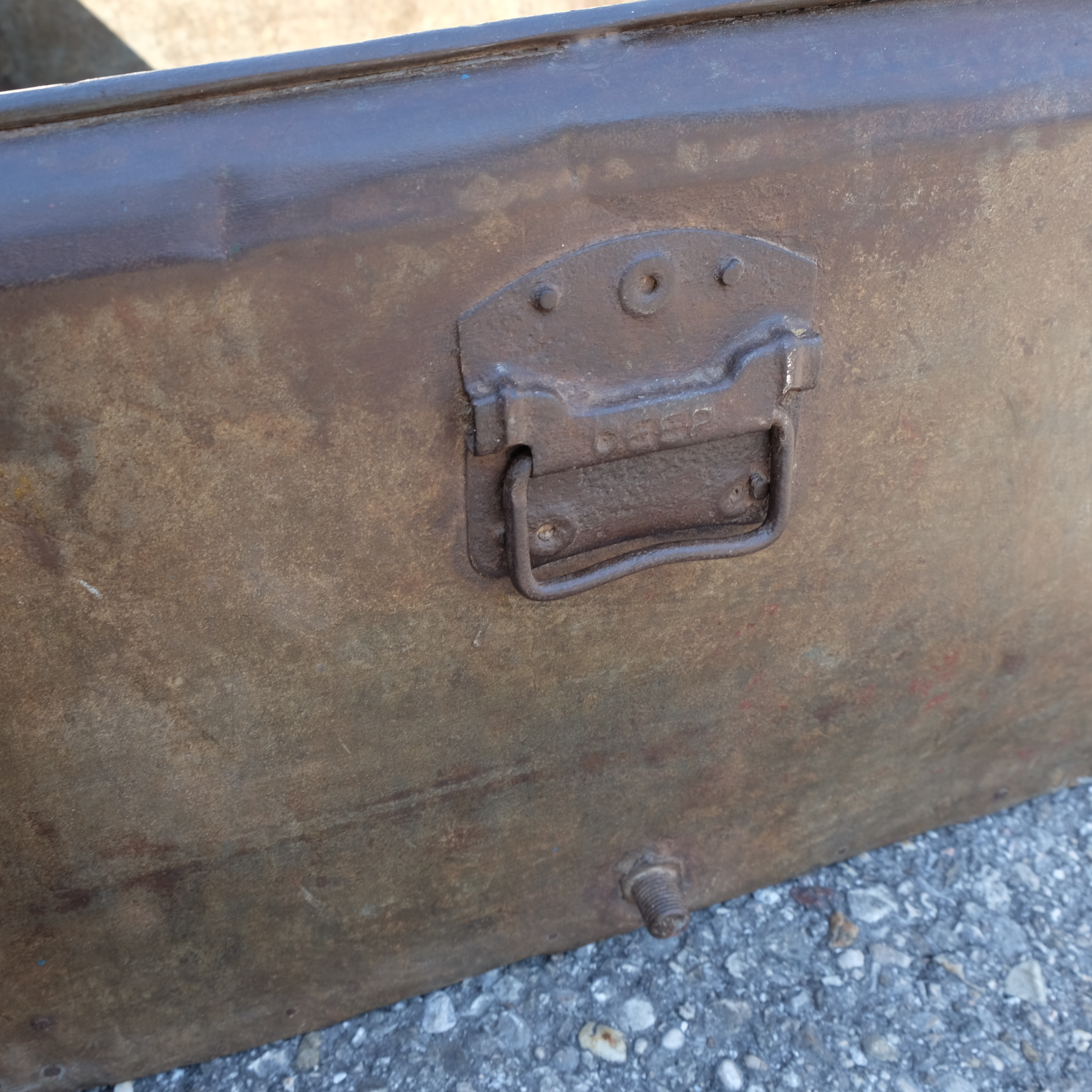 Alte Kühlkiste Coca-Cola