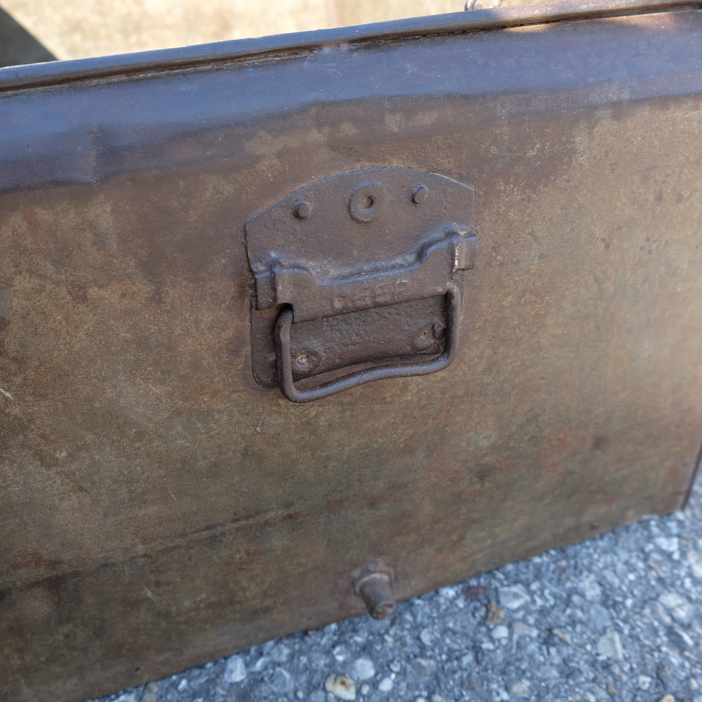 Alte Kühlkiste Coca-Cola