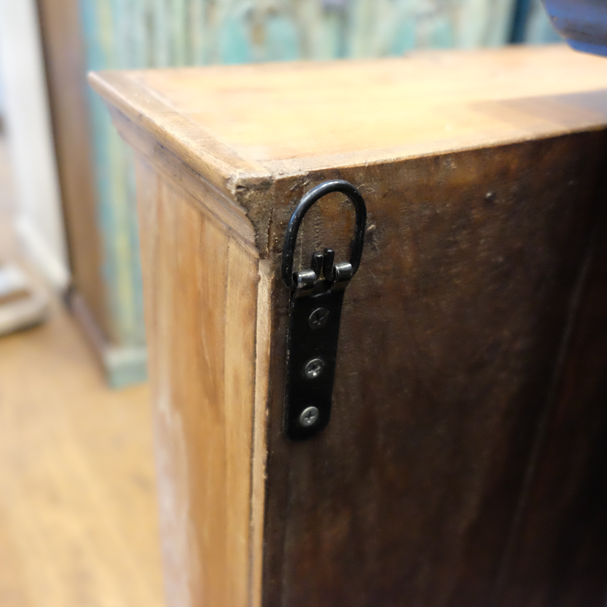 Glas-Vitrine 80x17x80cm