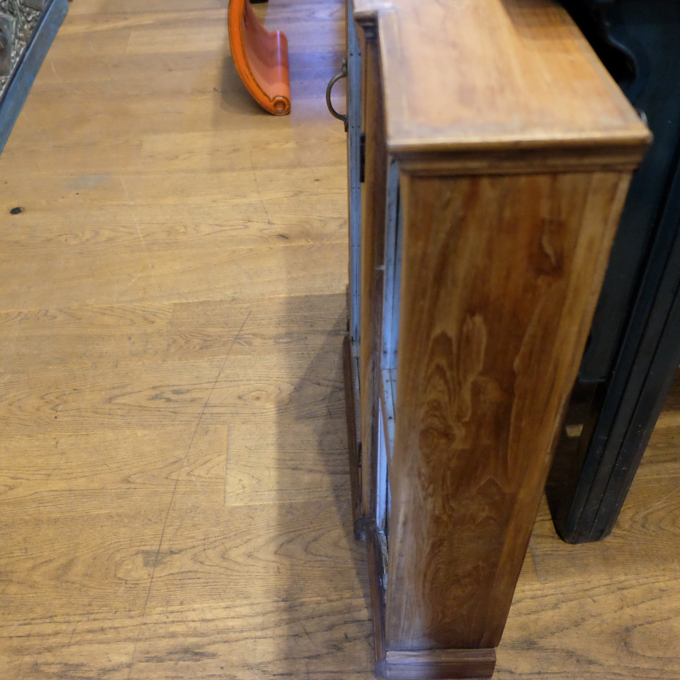 Glas-Vitrine 80x17x80cm