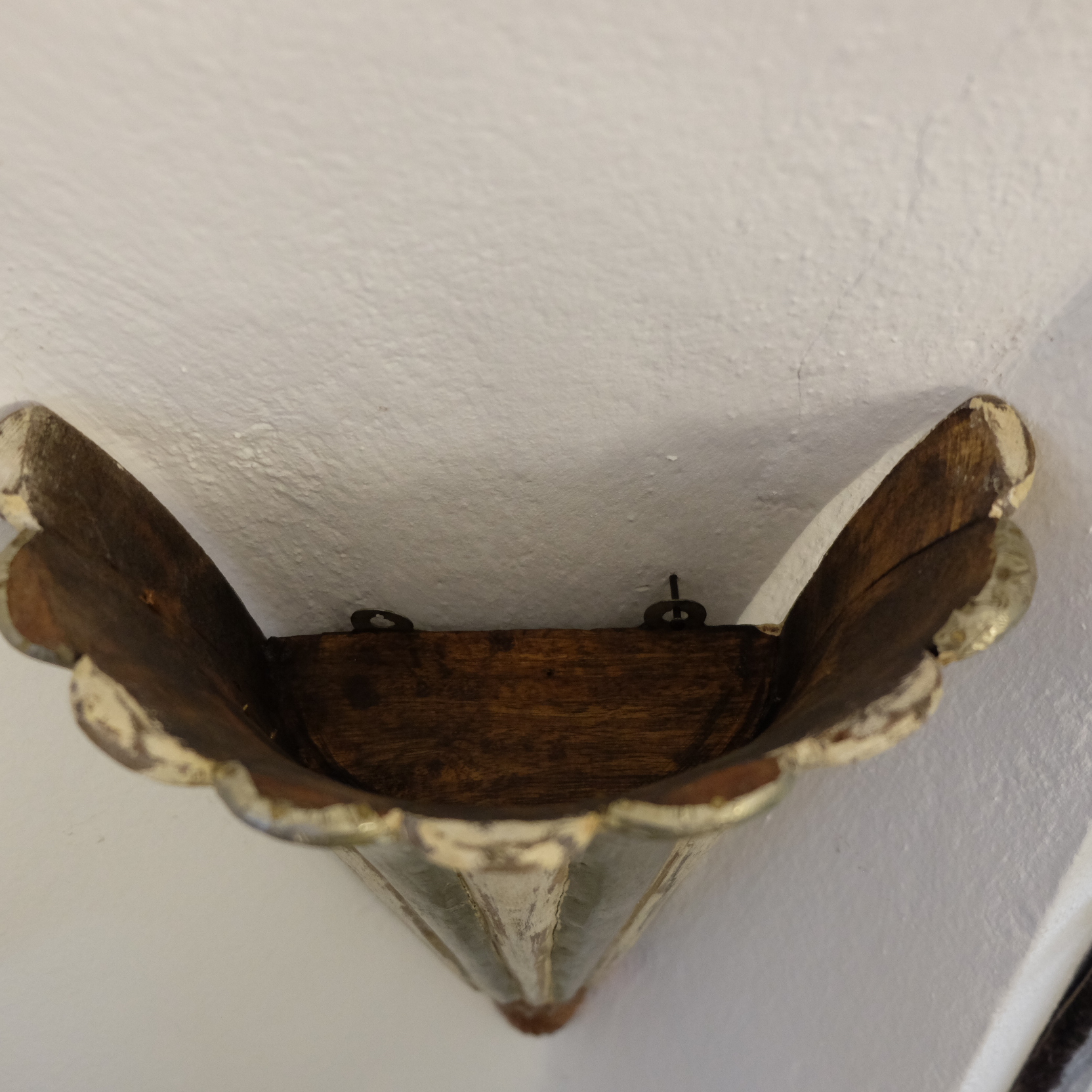 Wandschmuck Floral Silber/Gold