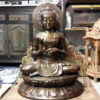 grosser buddha aus bronze