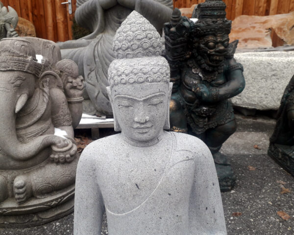 buddha riverstone 80 cm gesicht