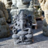 ganesha aus bali, frostsicherer steinguss