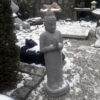 stehender Buddha aus Riverstone 100 cm