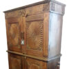 antiker sunflower schrank aus indien