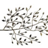 zweig aus messing, wanddeko