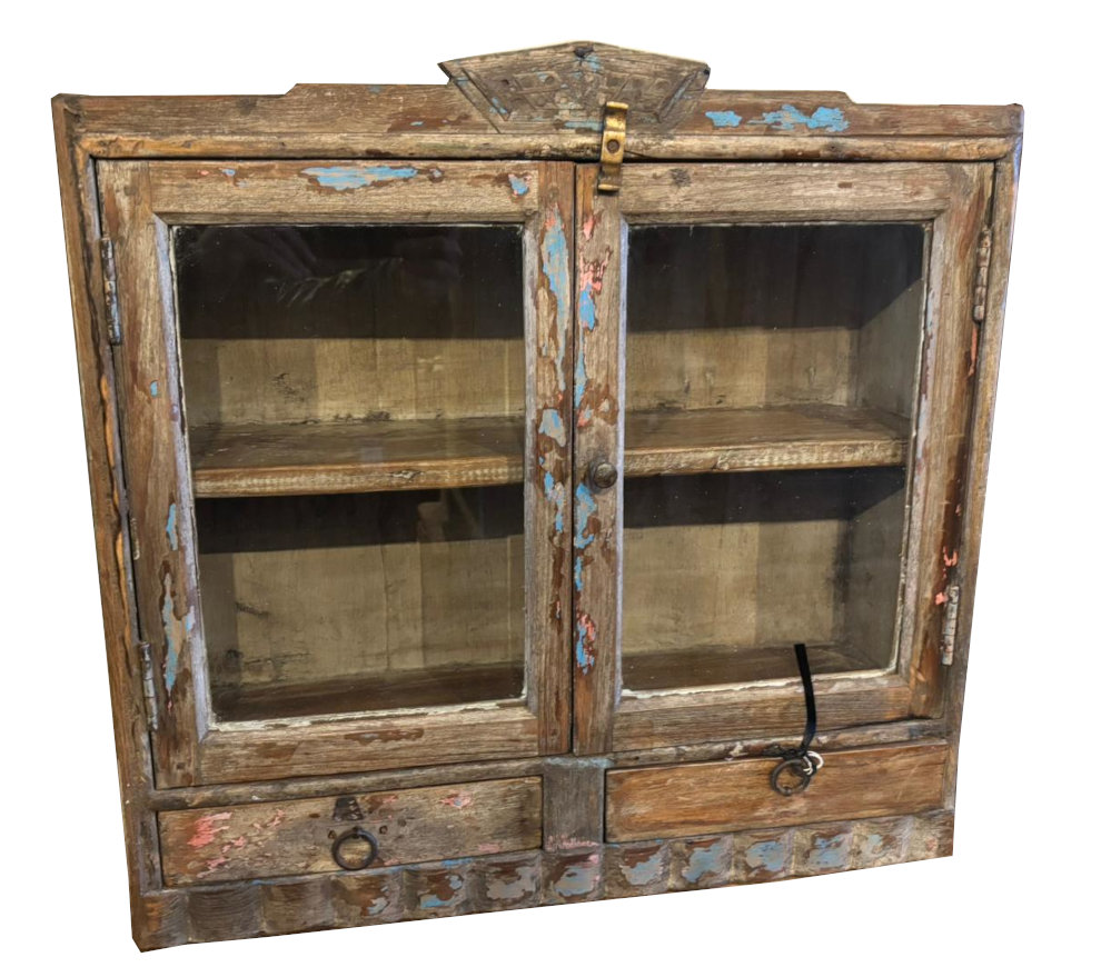 kleine hängevitrine aus indien