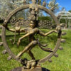 dancing shiva aus messing, unikat aus indien