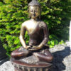 amitabha buddha skulptur aus indien