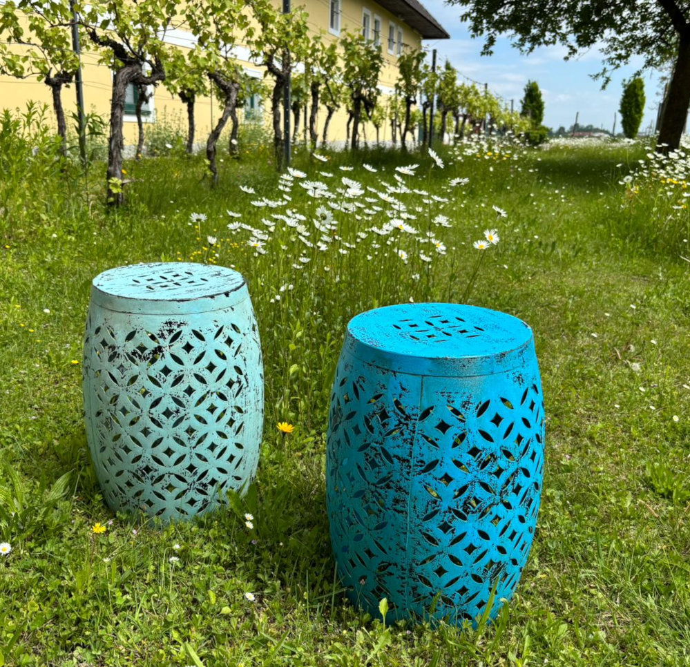 hocker oder beistelltisch aus indien