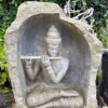krishna aus stein