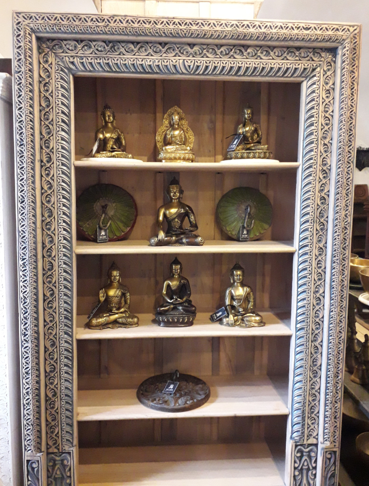 grosses regal mit 5 ebenen aus indien