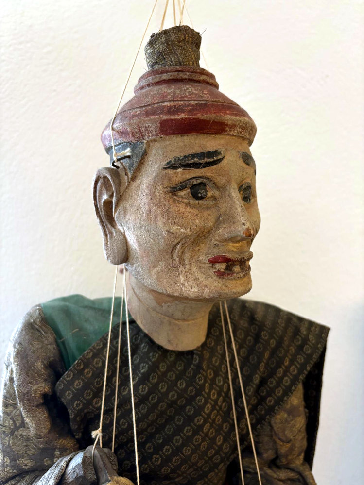 marionette aus dem alten burma