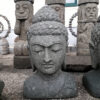 buddhakopf aus lavastein 60 cm