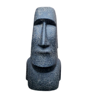 moai aus frostsicherem steinguss