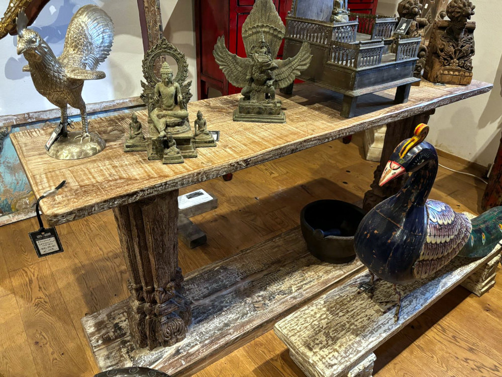 präsentiertisch aus indien