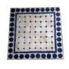 marrakesch-mosaiktisch-quadrat-blauweiss-white-weiliwohn mosaiktisch aus marrakesch