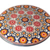 marrakesch-mosaiktisch-rund-design-white-weiliwohn mosaiktisch aus marrakesch