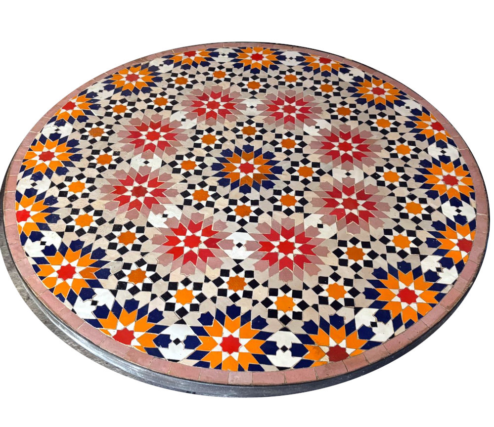 mosaiktisch aus marrakesch
