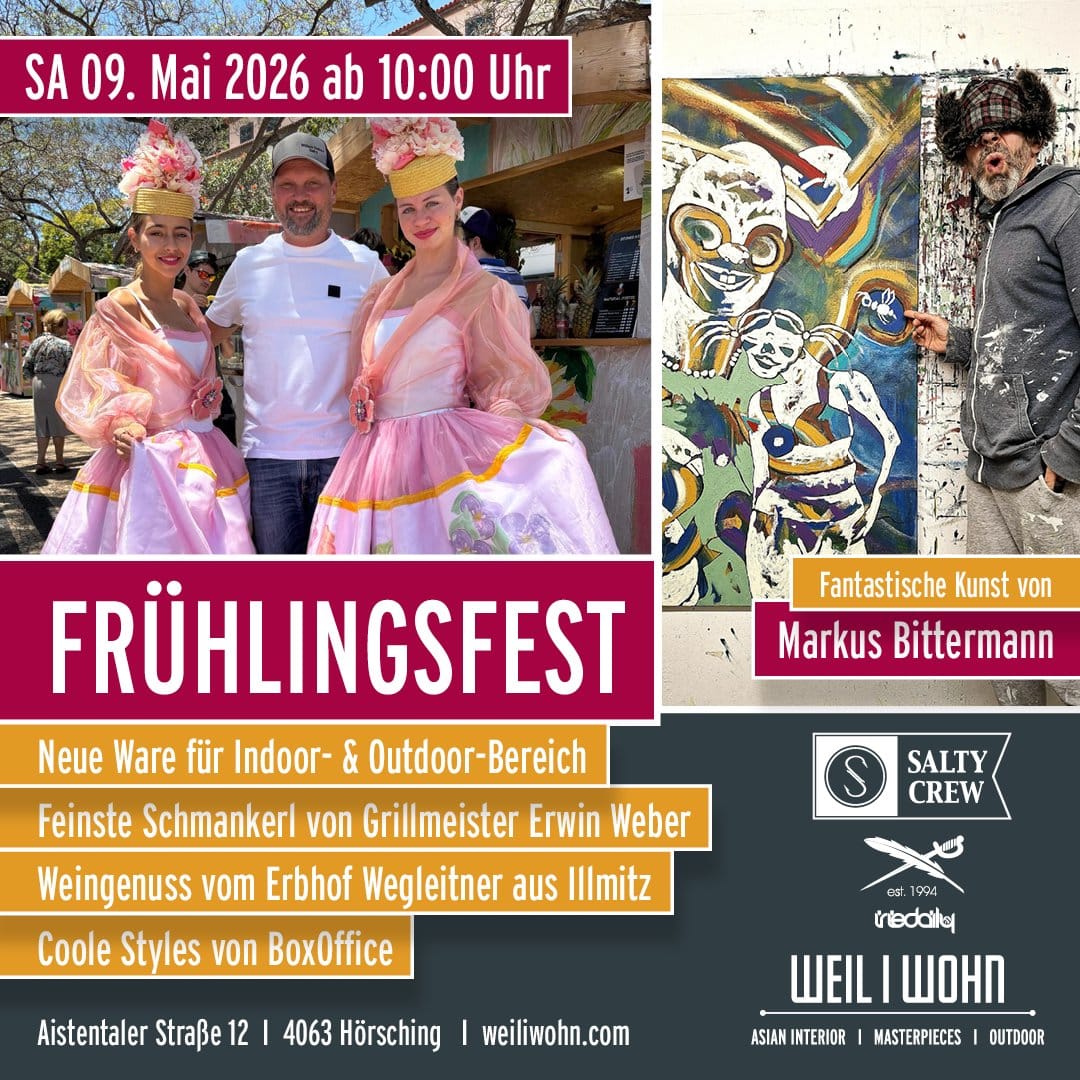 Herzliche Einladung zu unserem Frühlingsfest